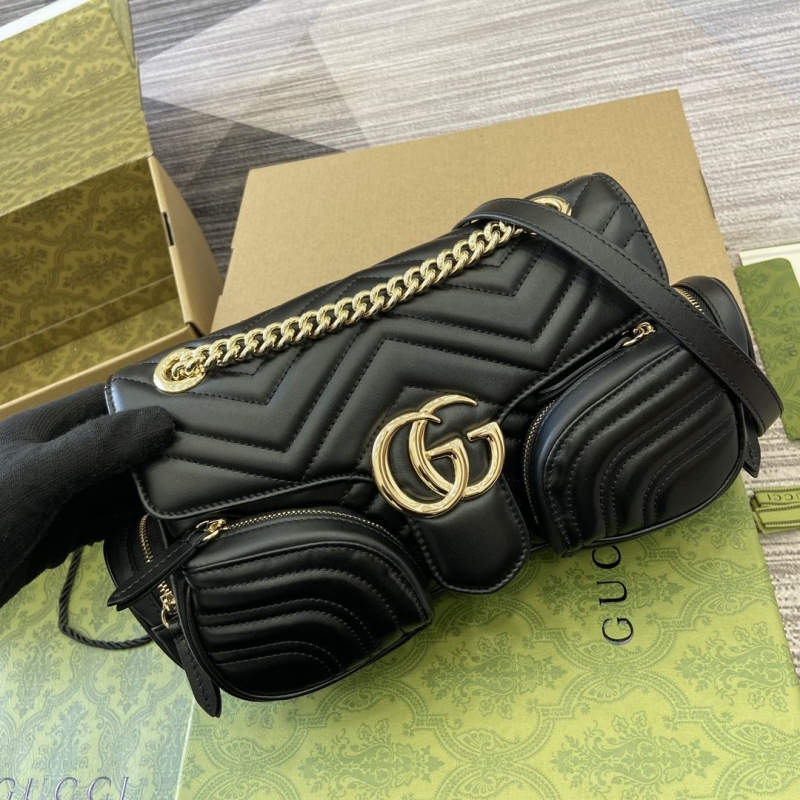 G*u*i top handle bags